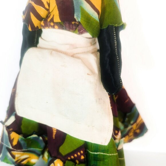 Jamaican Caribbean Calypso Handmade Folk Art Ethnic Souvenir Plush Doll - Picture 2 of 6